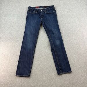 Adriano Goldschmied Jeans AG Denim Size 30 Dark Wash The Stilt Low Rise Waisted